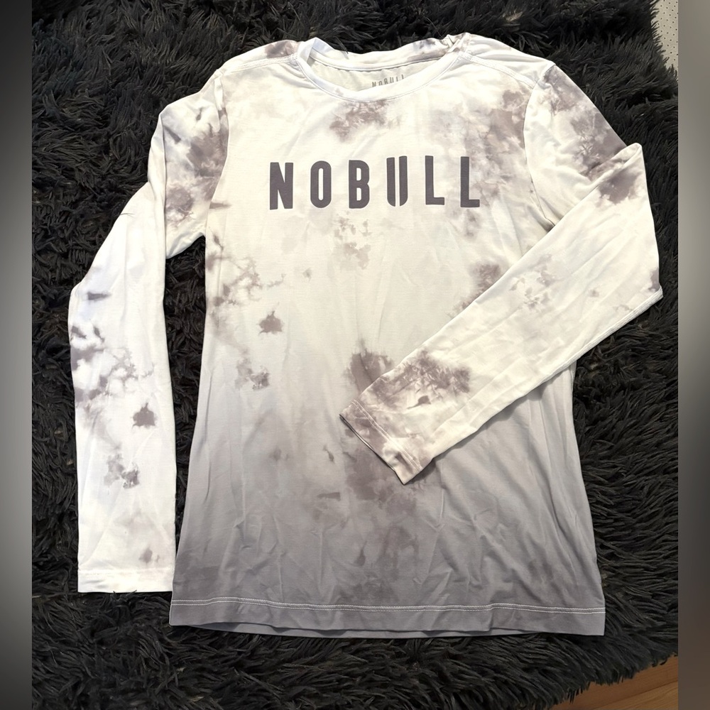 Women’s Nobull Marble Print Long Sleeve Size Small